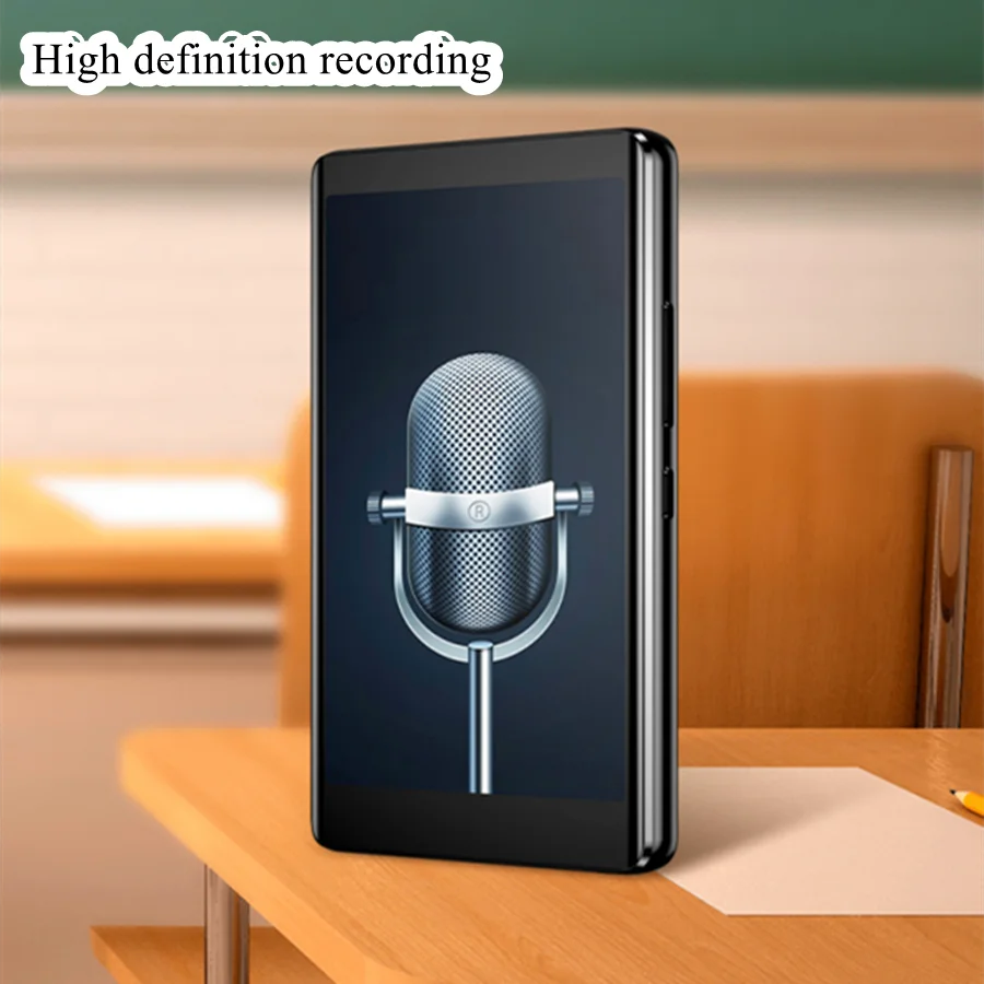 بلوتوث أندرويد 9.0 واي فاي 4.0 بوصة مشغل Mp4 شاشة تعمل باللمس راديو FM موسيقى فيديو Hifi ضياع مشغل Mp3 المتكلم مسجل صوتي