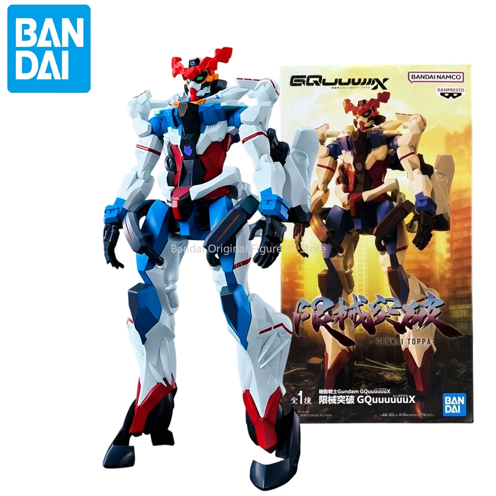 

BANPRESTO Original Model GENKAI TOPPA Gundam GQuuuuuuX 280mm Figure Anime Boxed Toys Figurine Gifts Collections for Children