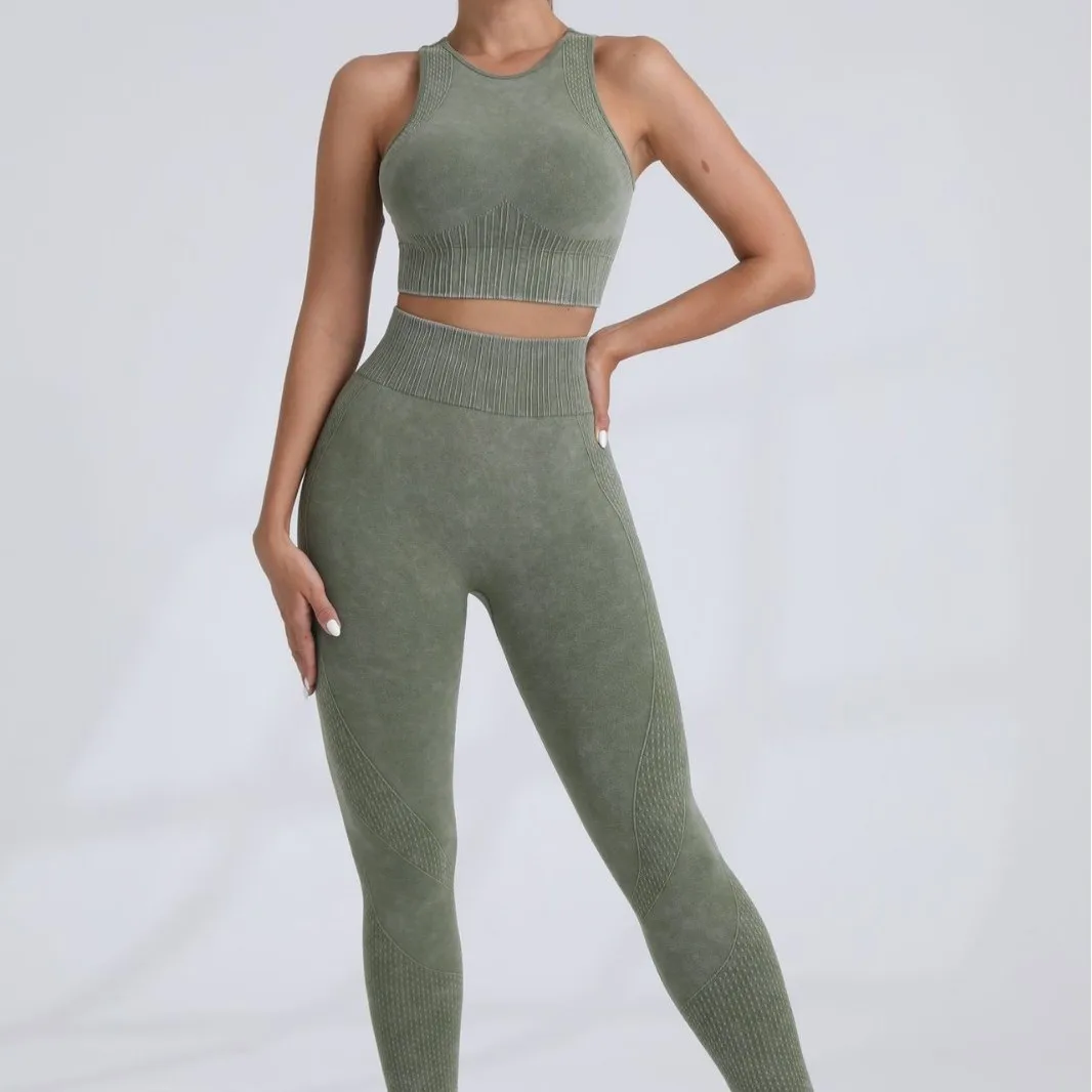 

Hot-selling shock-proof high-intensity sports underwear, vest, high waist, hip-lifting fitness trousers, yoga clothes, sports su