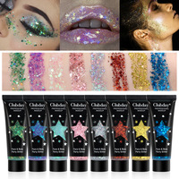 Clubday Multi-Colored Gel Liquid Glitter Body Eyeshadow Christmas Makeup Chameleon Hose Eyeshadow Beauty Makeup