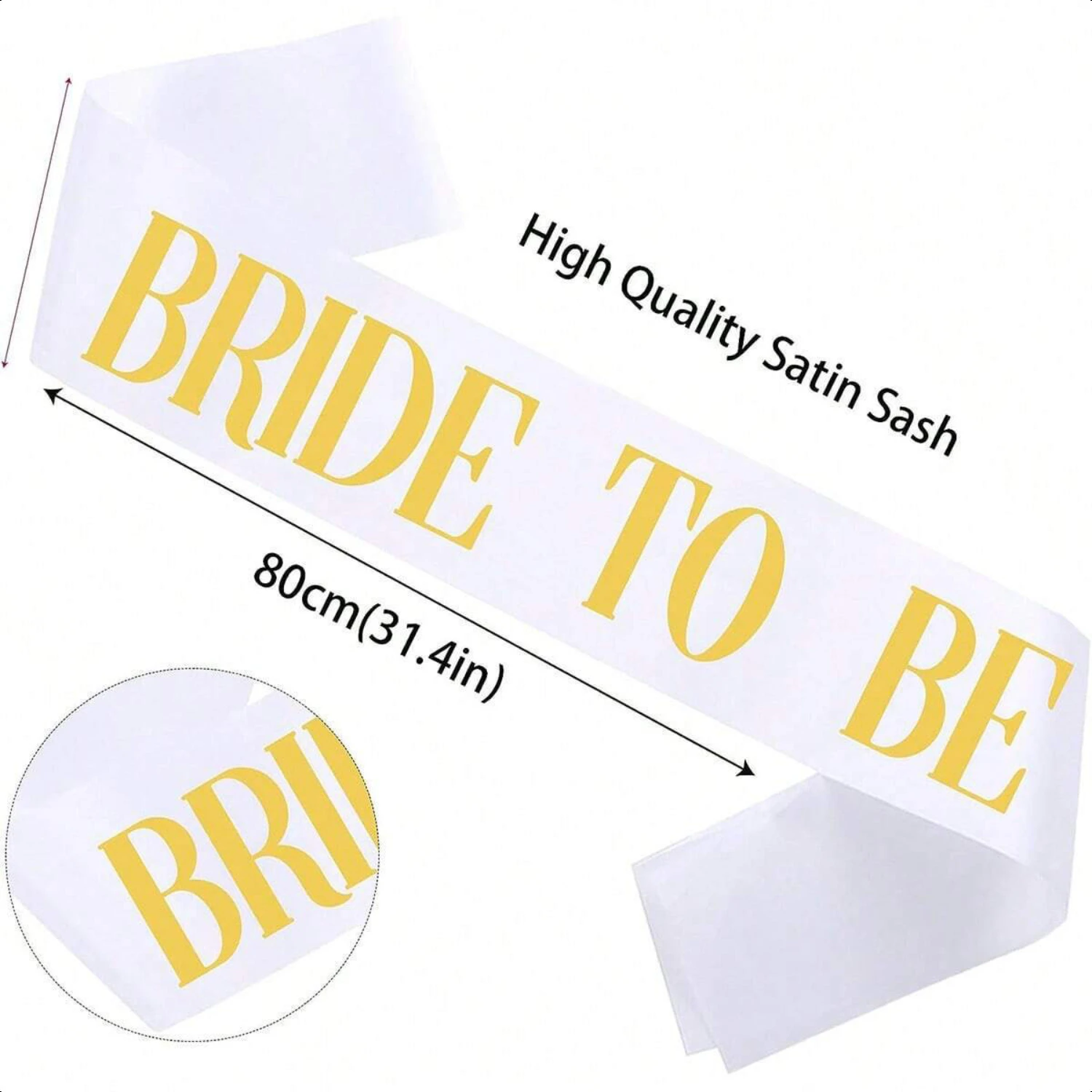 Honor Maid Stunning Set Bride-to-Be Sashes the 12-Pack Stylish Sashes Tribe White Bride Members. - Elegant  Beautiful, for of of