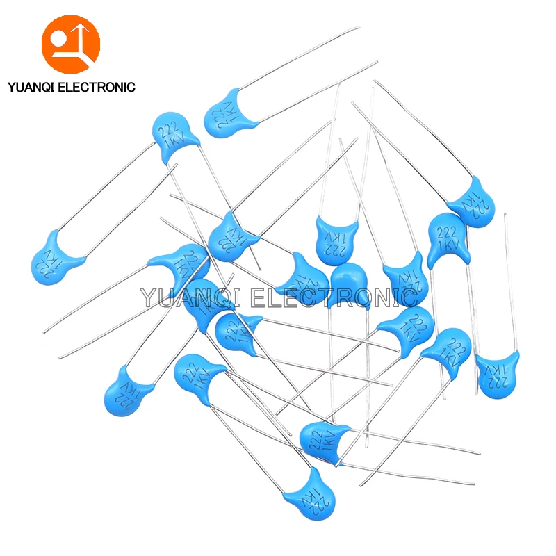 20pcs 1KV High Voltage Ceramic Capacitor 1000V 22PF 47PF 100PF 220PF 470PF 680PF 1NF 2.2NF 4.7NF 10NF 100NF 471 222 103 0.1uF