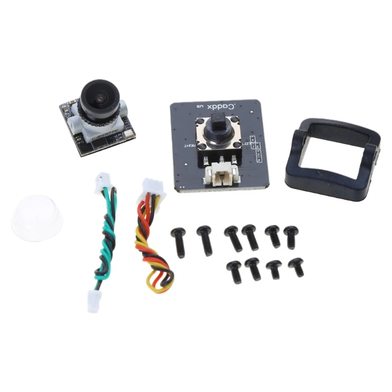 FPV Micro WDR OSD 1200TVL 1.8 มม. เลนส์ 1/3 CMOS กล้อง FPV Switchable