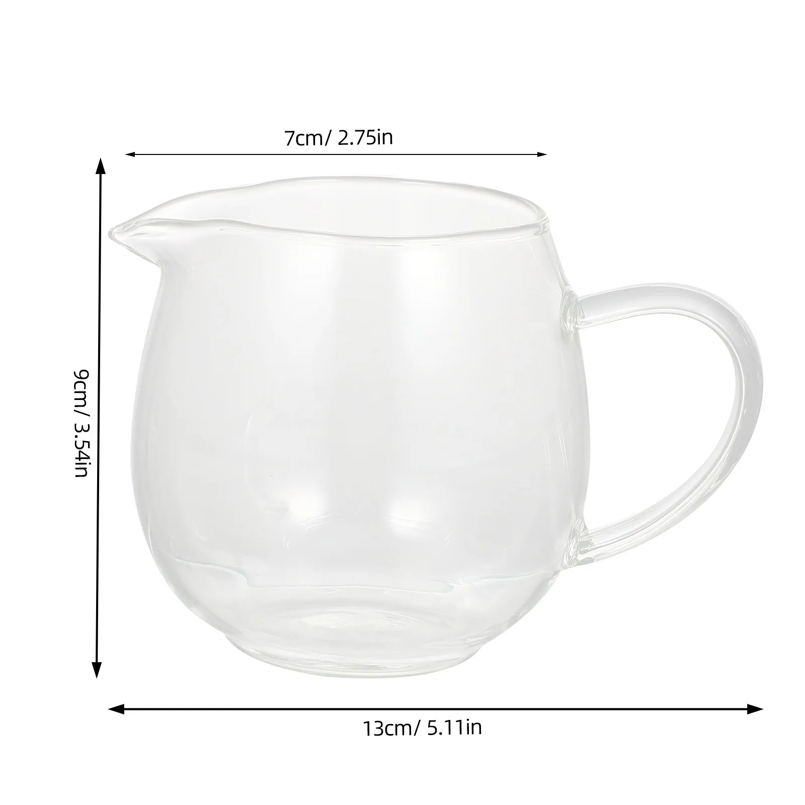 1Pcs Premium Heat-Resistant Glass Tea Distributor Temperature Shockproof Elegant Tea Dispenser for Household Tearoom Office