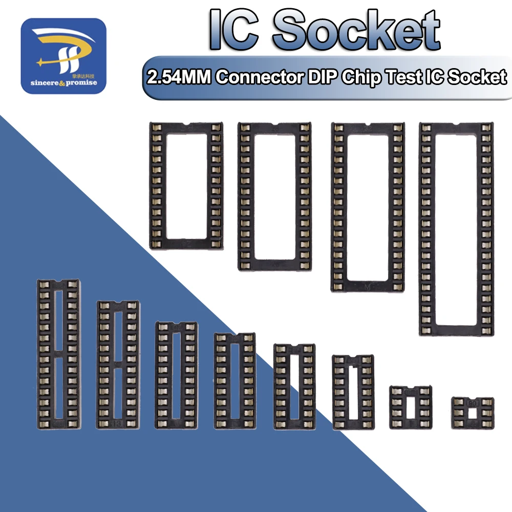 10PCS Ic Sockets 2.…