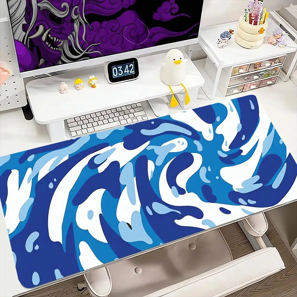 

Strata Liquid Mouse Pad 900x400MM Large Gaming Mousepad Keyboard Gamer Rubber Anti-wrinkle Anti-Slip Bottom Desk Mat