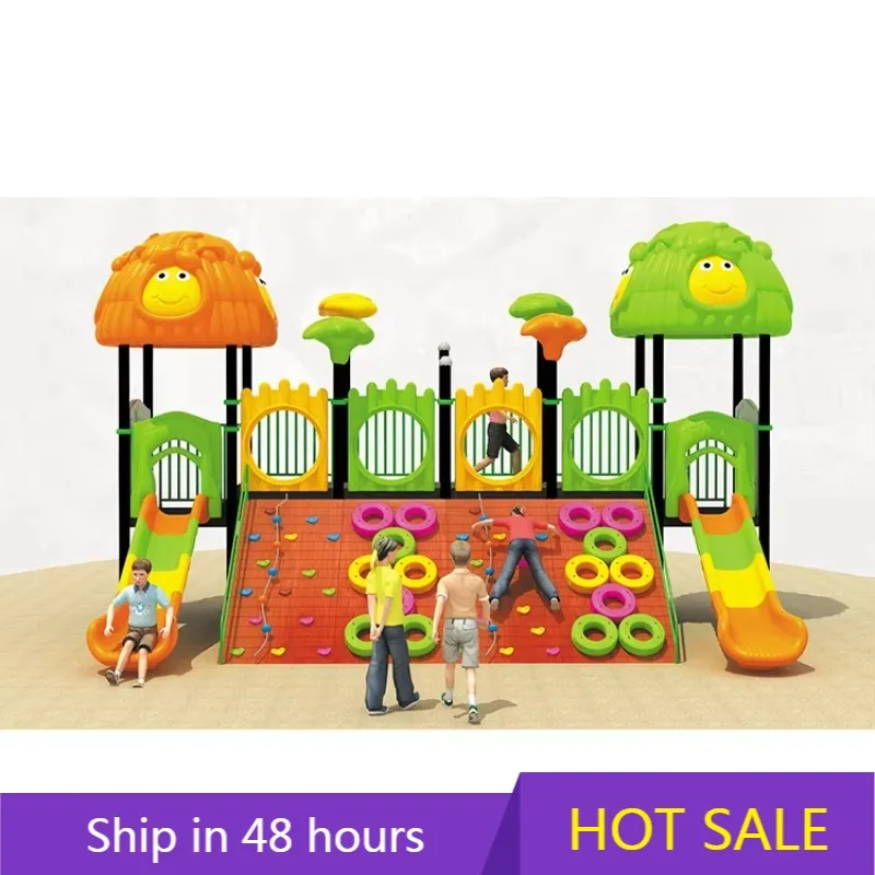 

YTYIN New Design Colourful Kindergarten School Factory Direct Selling Garden Supermarket Plastic Playground Slide for Kids
