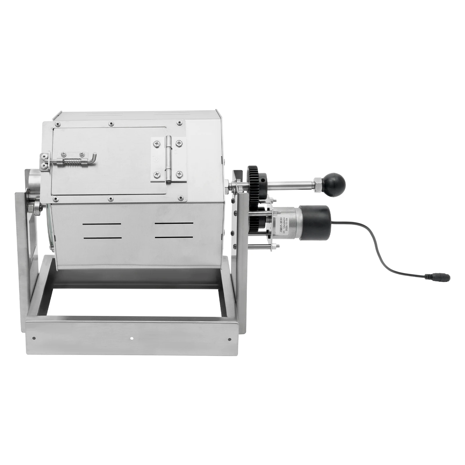 محمصة حبوب البن الكهربائية 5-59 دورة في الدقيقة قابل للتعديل المنزل طبل المحمصة موقد 300-1200 جرام جبل آلة التحميص الكهربائية