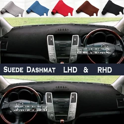 Car Styling Suede Leather Dash Mat Covers Dashmat Dashboard Accessory For Lexus RX 330 300 350 400h RX300 RX330 RX350 2003-2008