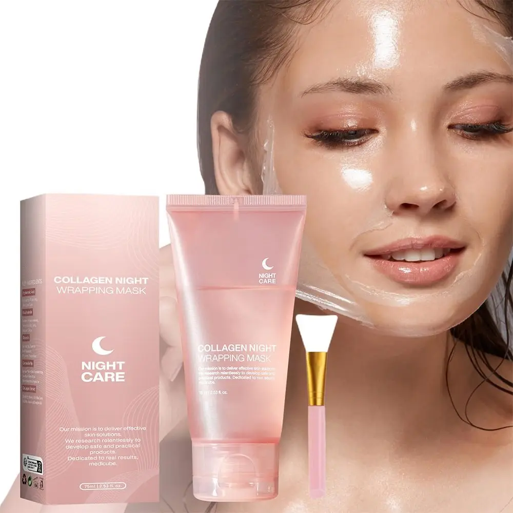 

Tear-Off Collagen Tear-Off Mask Moisturizing Night Wrapping Peel Off Collagen Mask Reduce Sagging and Wrinkle Hydrating