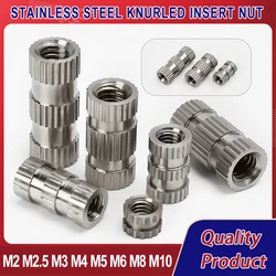 M2 M2.5 M3 M4 M5 M6 M8M10 Stainless Steel Insert Nuts Hot Melt Threaded Insertion Injection Molding Embedment Nut For 3d Printer