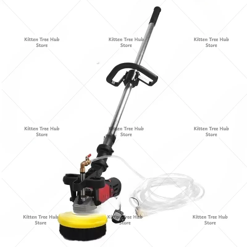 860W Multifunctional Electric Concrete Floor Scrubber Floor Cleaning Tool Handheld Marble Tile Cleaning Equipment