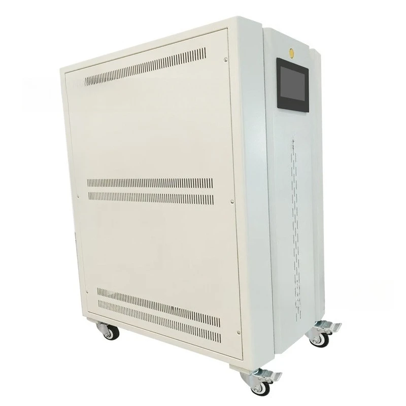

High-precision 380V AC voltage regulator copper core wiring multi-grid cooling industrial high-power voltage regulator 100KVA