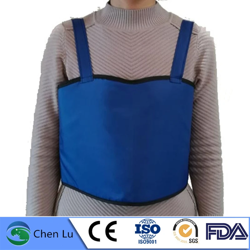 Genuine 0.35/0.5mmPb Adult Lead Vest for Radiological Protection - Direct Selling CT Examination Breast Protective Lead Apron