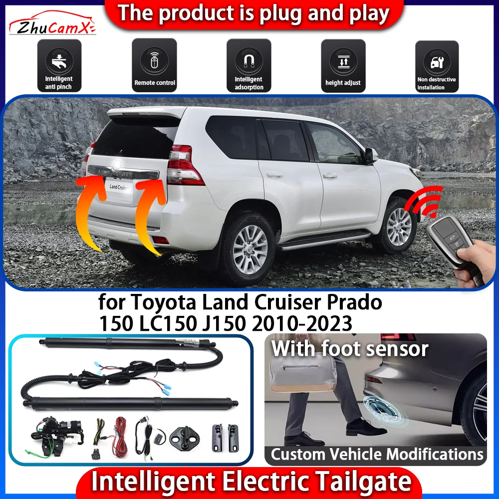

Smart Powered Tailgate System for Toyota Land Cruiser Prado 150 LC150 J150 2010-2023 Automatic Intelligent Trunk Lift Kit