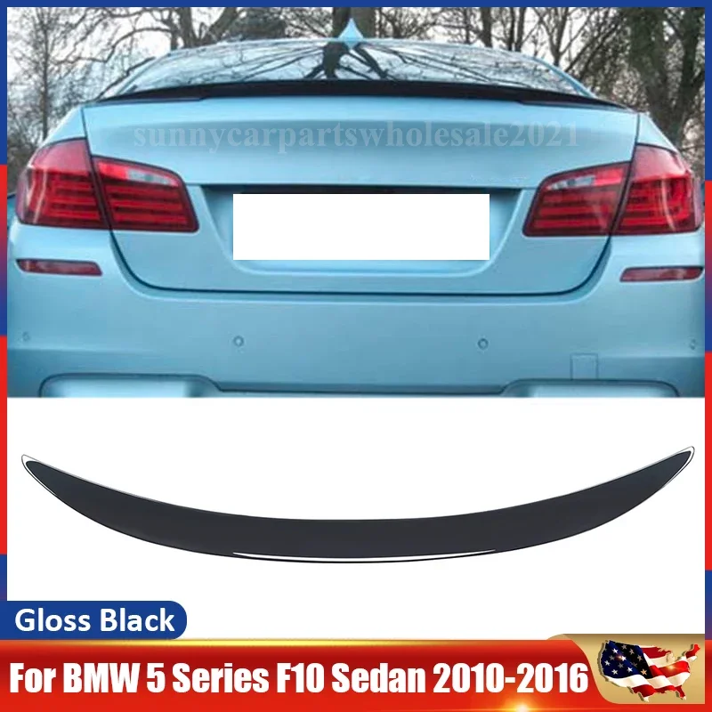 

Car Rear Wing Trunk Spoiler For BMW 5 Series F10 Saloon 2010-2016 Models MP Style Auto Accessories