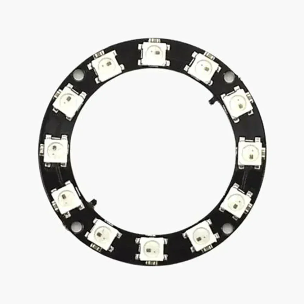 5V LED リング個別にアドレス指定可能な RGB LED NeoPixel リング WS2812 フルカラードライバランプポータブル照明 Accessorie