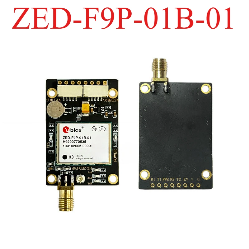 

ZED-F9P/UM982 Differential high-precision centimeter-level GPS module board GNSS Beidou UAV mapping module