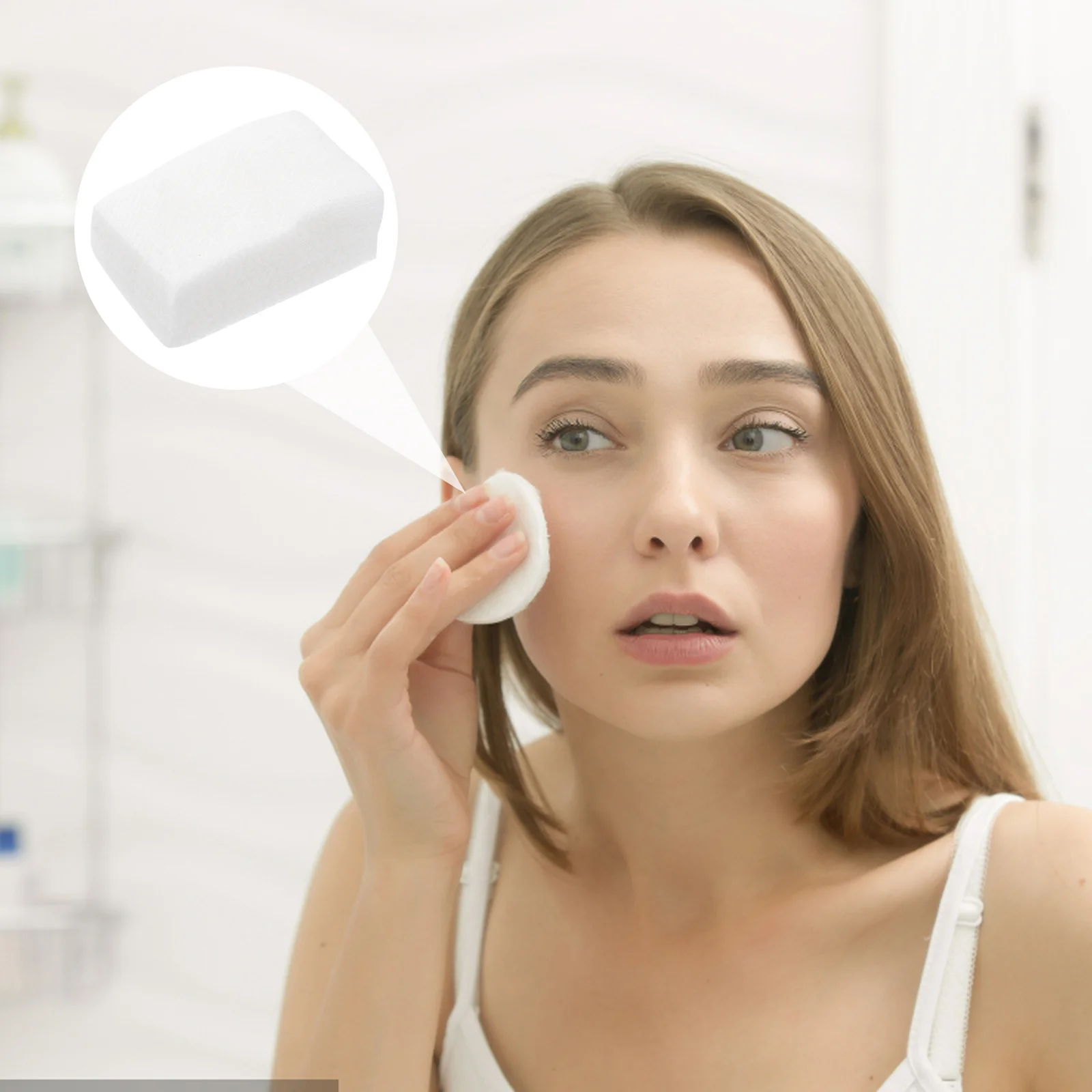 450개 무보풀 네일 와이프 젤 폴리쉬 제거용 코튼 패드 매니큐어 클리닝 젤 폴리쉬 리무버 매니큐어 패드