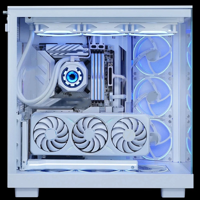 كابل تمديد اللوحة الأم CPU8PIN، كابل ARGB PC مع 5V 3Pin، 18AWG 90 °   تصميم الزاوية اليمنى، موصلات ذكر إلى أنثى B-ABVP