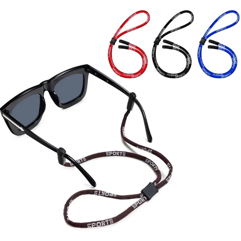 1-4Pcs Non-Slip Sunglasses Rope Unisex Outdoors Sports Glasses Cord Eyeglasses Eyewear Cord Elastic Polyester Neck Strap