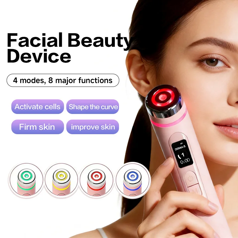 Facial Beauty Device EMS Hydrafacial Infusion Device Lifting Eye Wrinkle Reduction Massage Import Instrument
