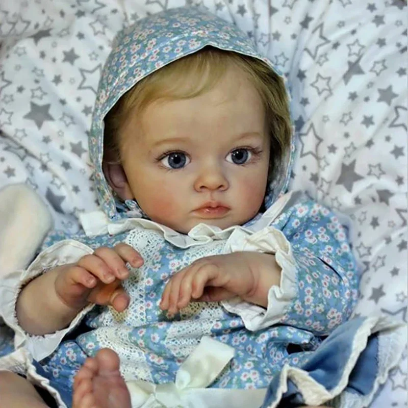 23inch Reborn Doll Kit Tutti with COA Rare Limited Edition Cute Baby Unfinished Unfinished Parts DIY Blank Vinyl Doll Kit