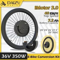 Complete Kit Electric Bike with Battery 36v 350w Imotor Front Hub Wheel Motor for Bicycle 24\