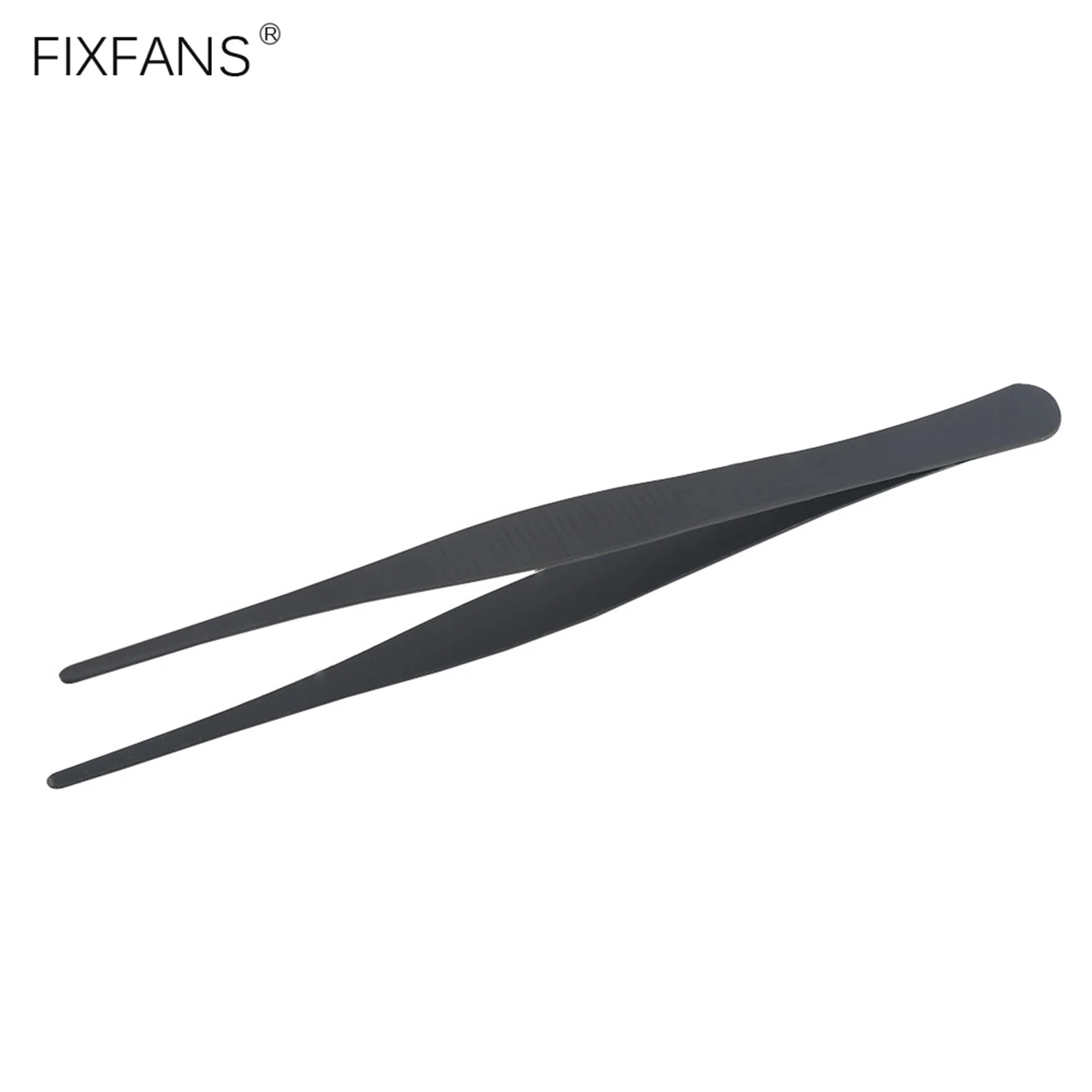 7 Inch Anti Static Stainless Steel Straight Blunt Tip Tweezers Daily Garden Tool for Plants Gardening