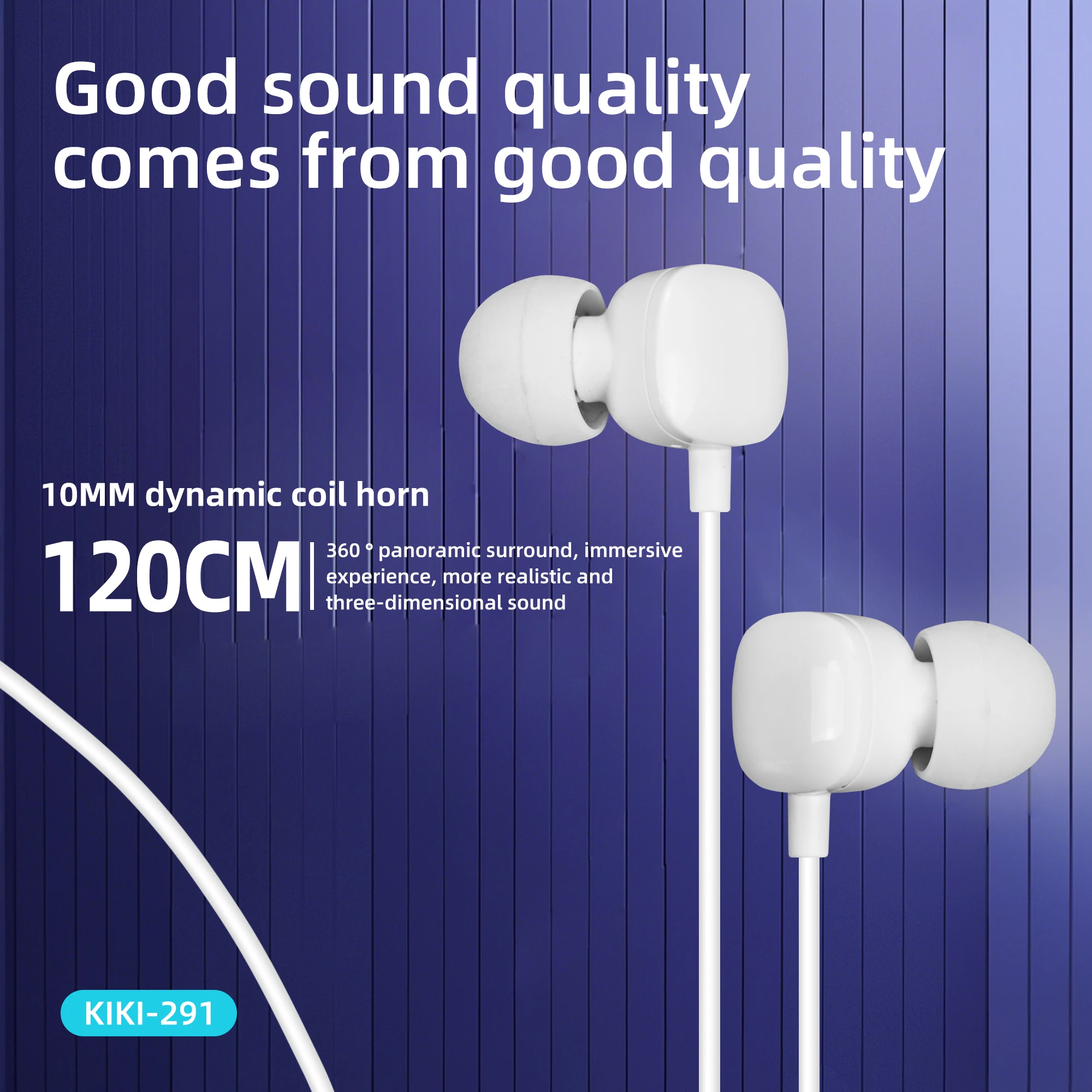 KIKI SHOOT Type C Wired Earphone With Microphone Noise Reduction Wired Music  Headphones for Android iPh 15 Huawei Xiaomi