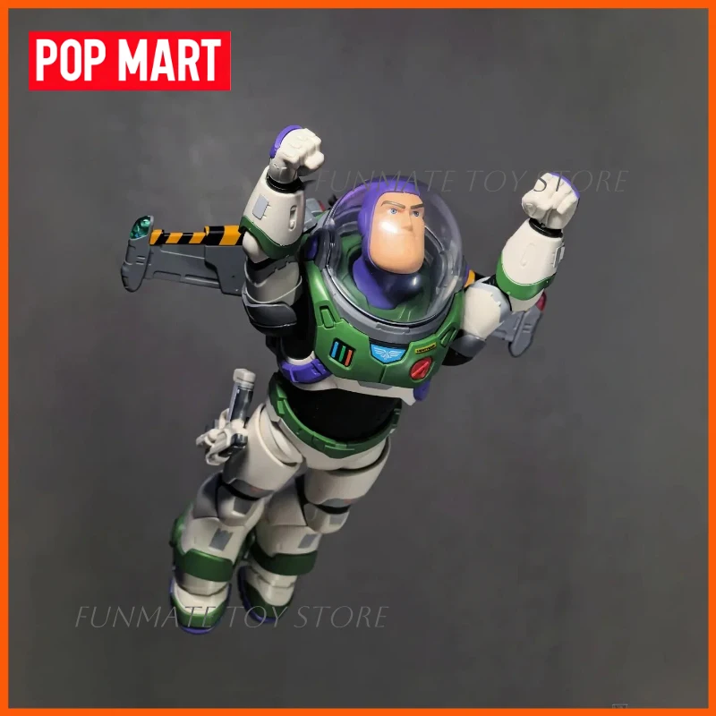 Authentic POP MART GONG Buzz Lightyear Assembly Posable Action Figure Disney Pixar Collectible Model Home Display Blind Box - view 5