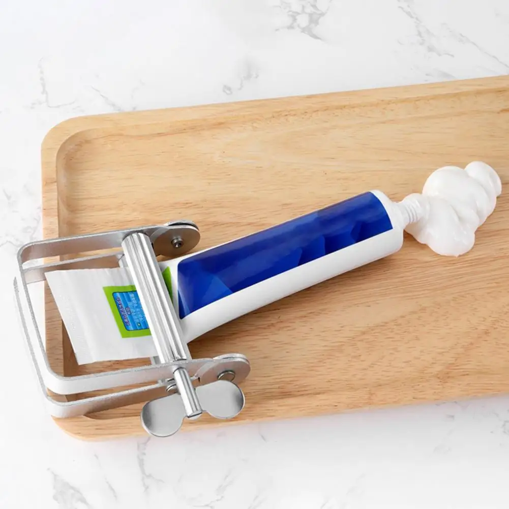 Tube Squeezer Aluminum Alloy Toothpaste Squeezer Portable Tube Wringer Tool Compact Hand Roller for Efficient Dispensing Travel
