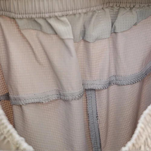 د بديل المنزل! الرجال الصيف مريحة للتنفس مرونة الخصر رقيقة وظيفة الإحساس البارد الحماية من الشمس الرياضة العمل... #4