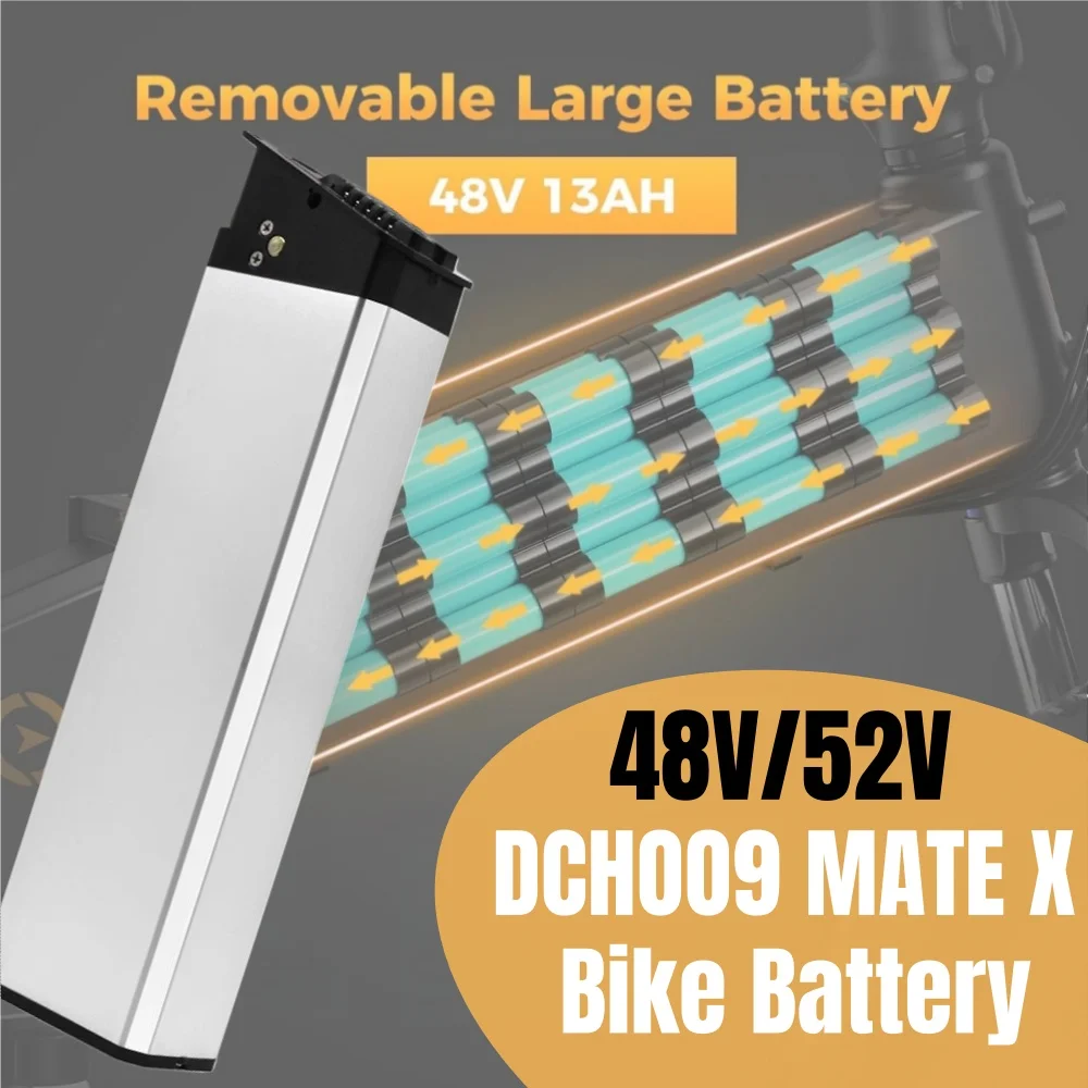 

48V 17.5Ah Replacement Battery for DCH-009 New Engwe EP-2 Pro Engine Pro Upgraded Version for MATE X Bike with Charger