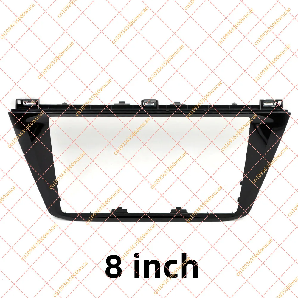 

Piano Black MIB Radio Panel Trim Frame, 8 Inch / 9.2 Inch CD Panel Interior Trim Fit for VW Tiguan MK2 2017-2020