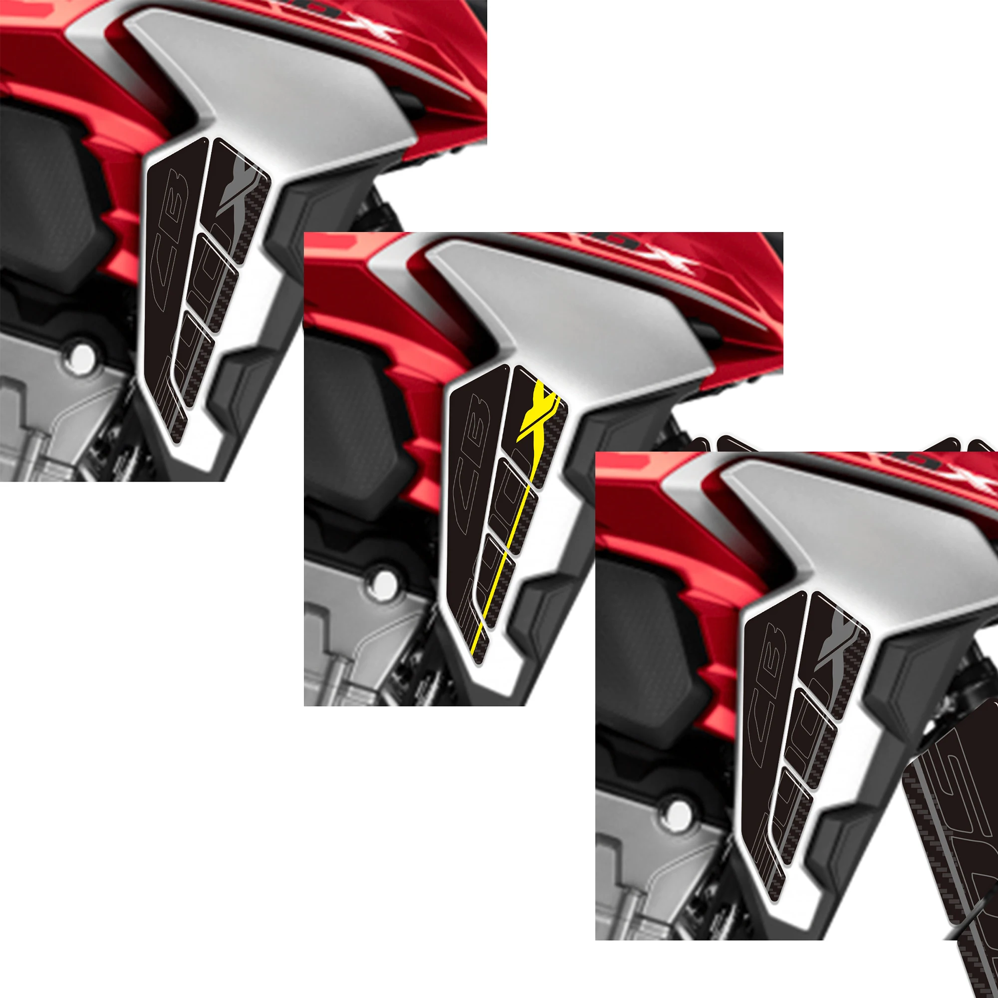 

for Honda CB500 X 2022-2023 fuel tank pad sticker side grip gas fuel oil kit knee sticker protection