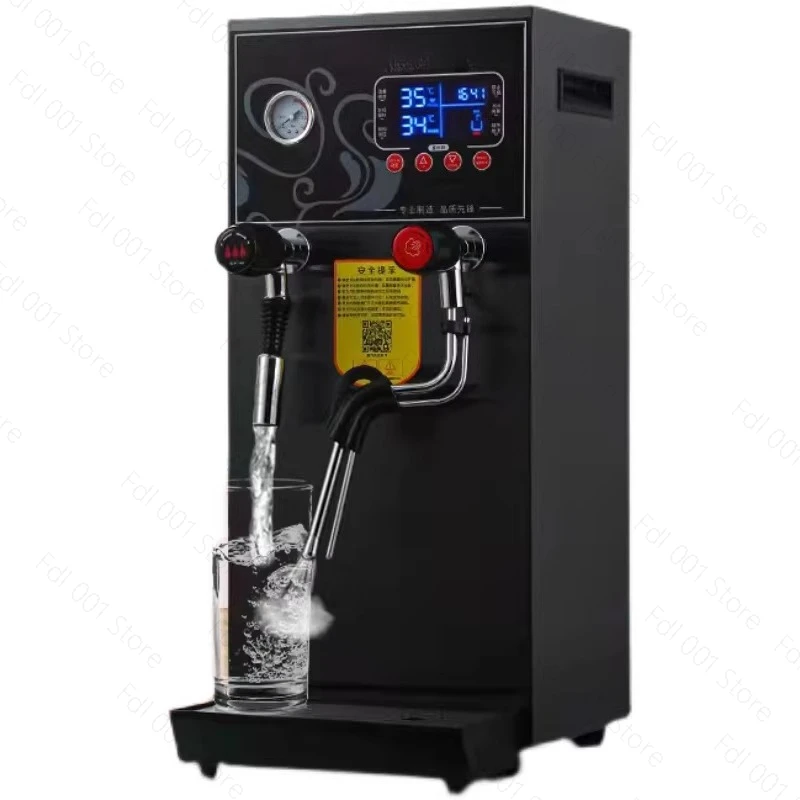 12L Electric Boiling Water Machine Commercial Milk Frother Steam Boiling Water Dual-purpose Machine Milk Foam Machine