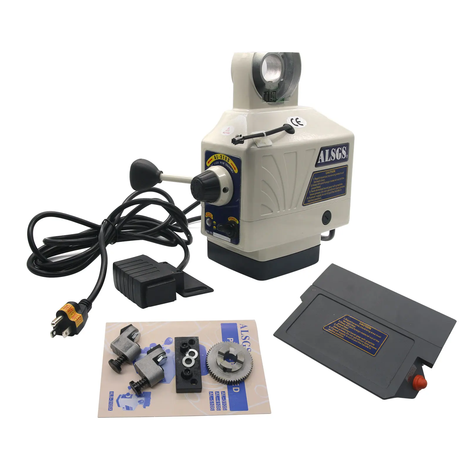 

ALSGS 110V/220V X Y Axis ALB-310SX Power Feed Milling Drill Machine for Horizontal Milling Machine