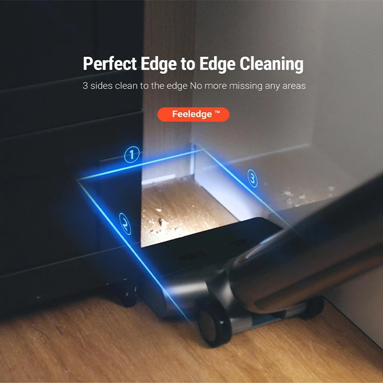 Floor Mopping Machine Electric Floor Sweeper and Mop With Suction Function Electric Smart Mops Cleaner With Self Cleaning