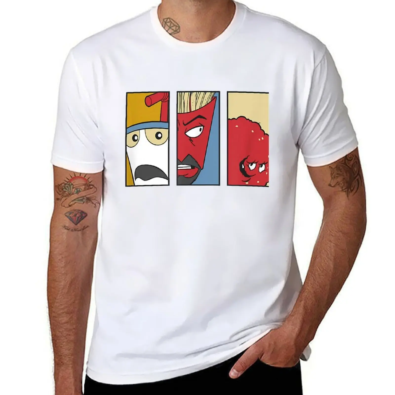 

Aqua Teen Hunger Force T-Shirt cotton t shirt man cotton t shirt pack T-Shirt