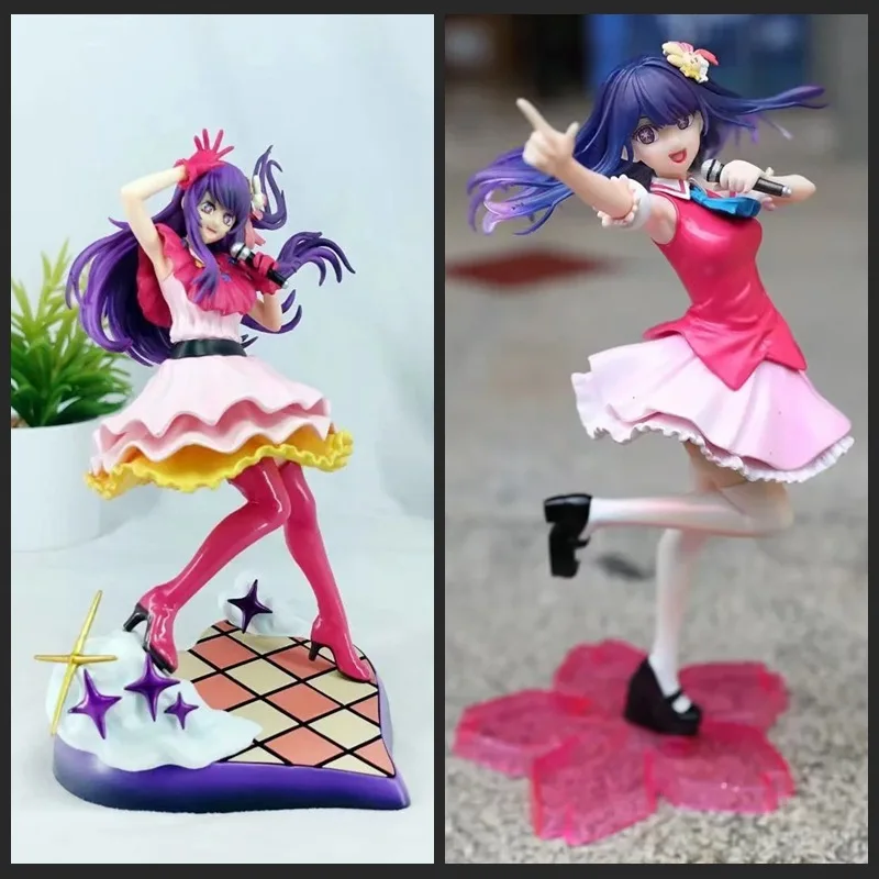 

Chic Elegant Bold Moe Anime Figure Collectible Pvc Statue Idol Style With Microphone Manga Character Desktop Decor For Anime Fan