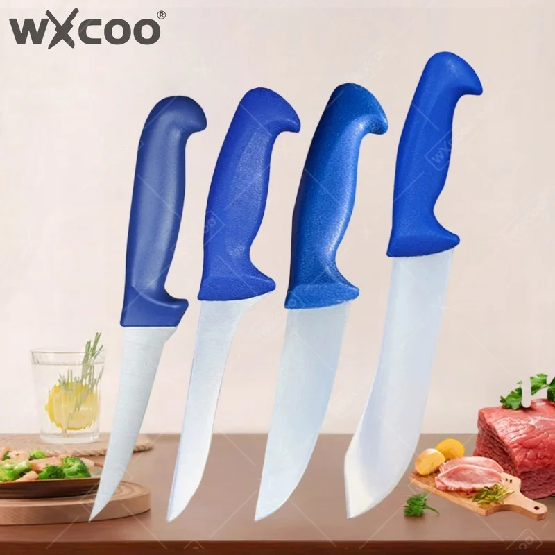WXCOO Professional Stainless Steel Hand Forged Chef Knife Butcher Knife Kitchen Boning Knife Fruit Peeling Slicing Steak
