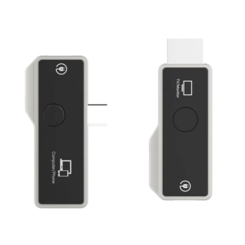 

【BRAND NEW】1080P Type C Wireless -Compatible Video Transmitter And Receiver Extender Display Adapter Phone PC TV Monitor