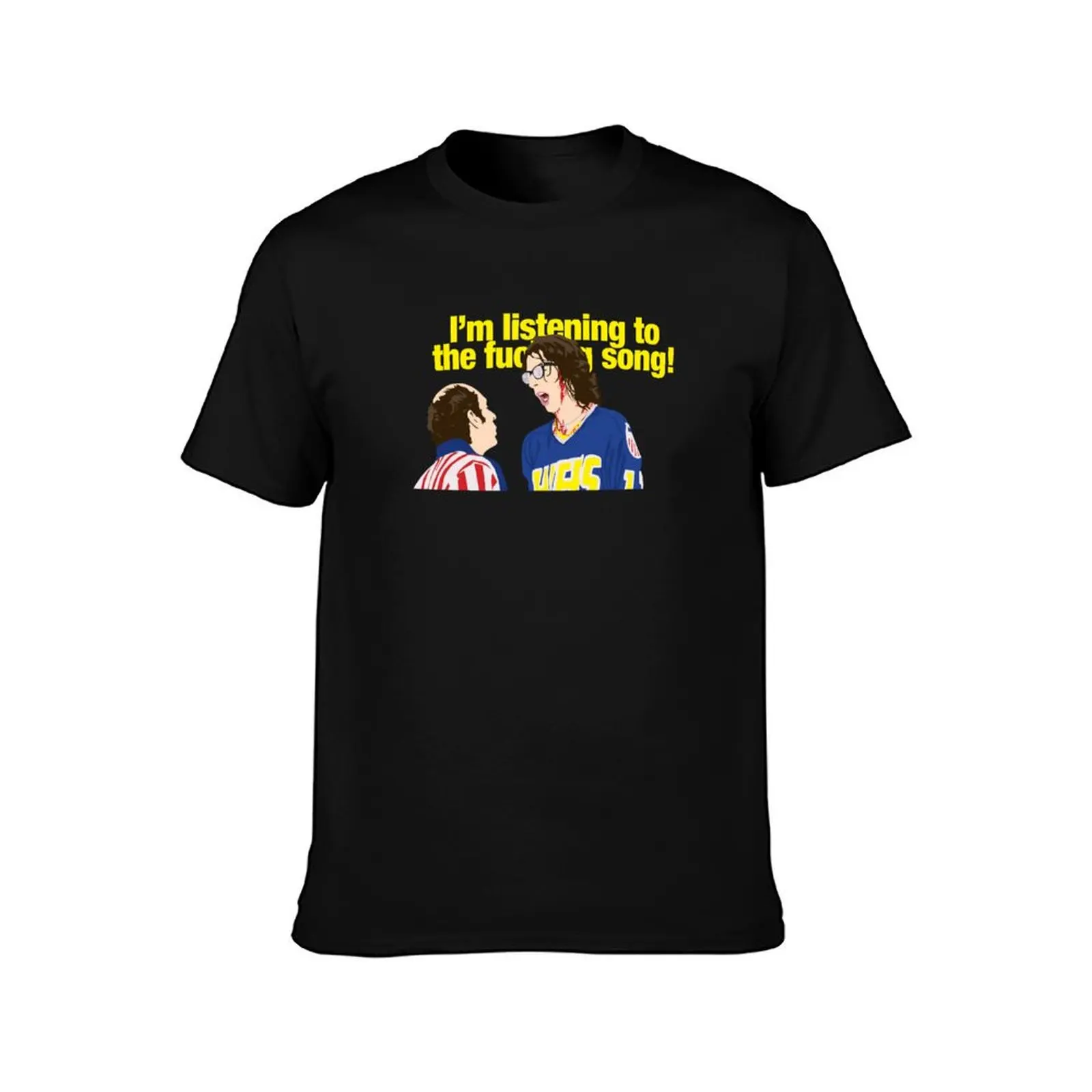 Hanson Brothers National Anthem T-Shirt graphics T-shirts oversize funny t shirts for men