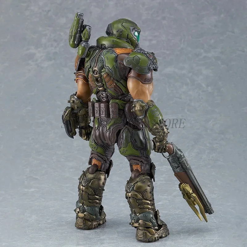 Figma SP-140 Doom Slayer Eternal Action Figure Collection Model Anime 16cm Destroy Warrior Doom Movable Figurine Toys for Gifts