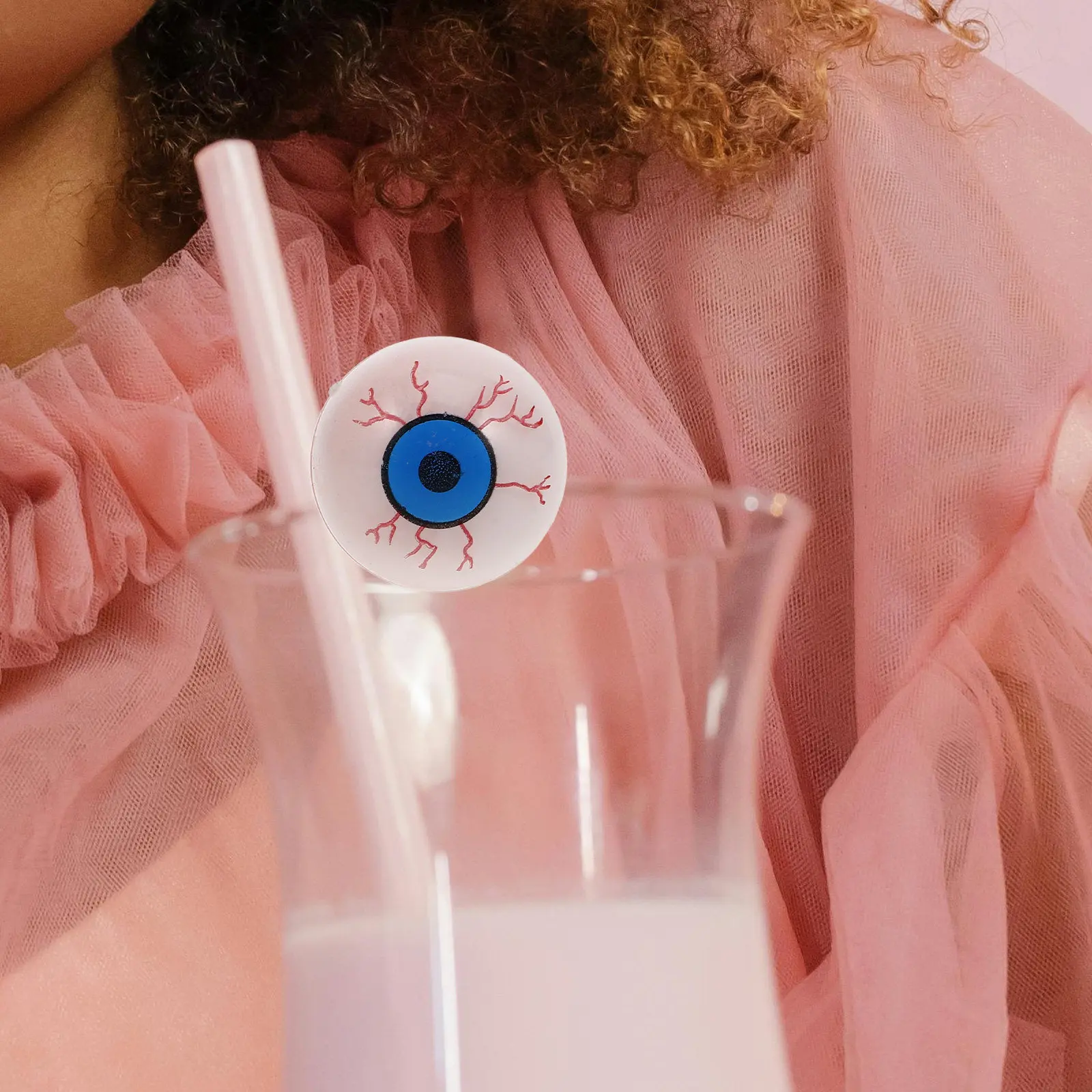 

12 Pcs Simulation Eyeballs Demon Halloween Cosplay Props Bloody Decorations Scary