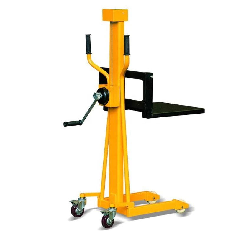 Light Capacity MF-A series Type Fork Lift Mini Winch Stacker