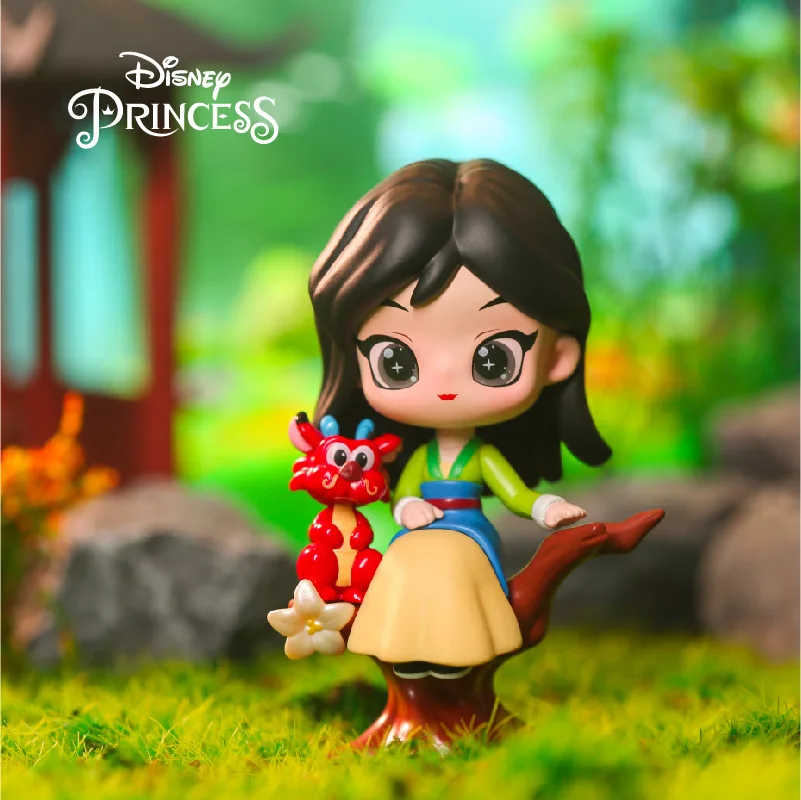 Disney Mulan and Mushu Dragon Action Figures Toys Hot Movies Mulan Princess Disney Anime Figure Dolls Toys Gifts for Children