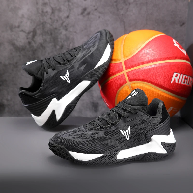 

Профессиональные баскетбольные кроссовки для мужчин, дышащие баскетбольные кроссовки, тренировочная обувь для соревнований, износостойкие уличные кроссовки