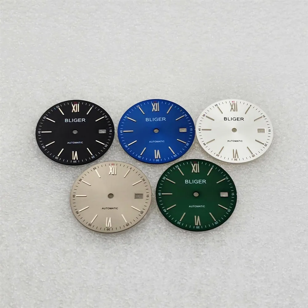 31mm Non-Luminous Roman Nail Dial Suitable For Japanese Nh35 Automatic Mechanical Movement